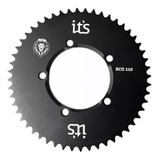 Coroa Única Ictus Bcd 110 Aero 36 A 46 Dentes 5 Furos Gravel