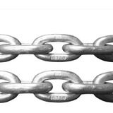 Corrente Calibrada Galvanizada A Fogo 6mm Din 766 Lancha