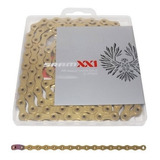 Corrente Sram Eagle Xx1 Gold 12v 126 Links Dourada