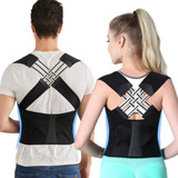Corretor De Postura Cinta Faixa Colete Para Coluna Unisex