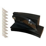 Cortador Aba De Chapéu 0,5 Cm(5 Mm) Brim Cutter + 10 Lâminas