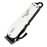 Cortador De Cabelo Kemei Km-2601 Branco 127/220v