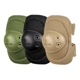Cotoveleira Tática Invictus Protec Preta Verde Tan Airsoft