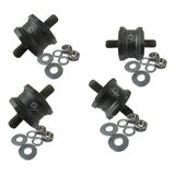 Coxim Escapamento Mb Kit 4un Com Porcas E Arruelas