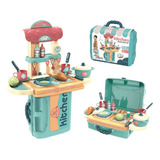 Cozinha De Brinquedo Mega Compras Mc1006m Verde