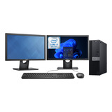 Cpu Dell 5070 Core I7 8gb 240gb Ssd + 2 Monitores 18,5´ Lcd