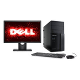 Cpu Desktop Core I5 8gb Ram 240gb Ssd + Monitor Dell Lcd