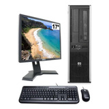 Cpu Hp Dc5800 C2d 4gb Ddr2 120gb Leitor Dvd Wifi Monitor 17