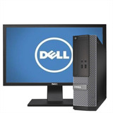 Cpu + Monitor Dell Optiplex Core I5 8gb 500gb - Promoção