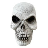 Crânio Caveira Halloween De Plástico - Unidade
