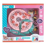 Creative Fun Bolo De Morango Colorido Multikids - Br648