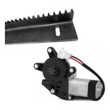 Cremalheira 54cm E Motor Automatizador Portão De Canil/ Aves
