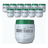 Creme De Barbear Promoção Fixmodell Pinho 250g Kit Com 12un.