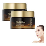 Creme De Cápsula Deep Vita C, Creme De Cápsula De Ouro,
