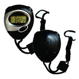 Cronômetro Digital Com Relógio Data E Cordão