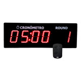 Cronômetro Led Relógio Digital Academia Crossfit Luta Tabata