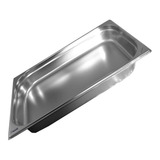 Cuba Gn Inox Gastronômica 1/1 X 65mm Buffet Sem Alça +