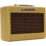 Cubo Amplificador Fender Mini Twin Amp 57 Combo Tweed Cor Amarelo