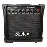 Cubo Amplificador Guitarra Sheldon Gt-1200 15w Rms Preto