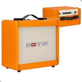 Cubo Amplificador Para Guitarra Borne F60 Laranja Bivolt 15w