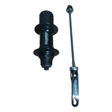 Cubo Bike Traseiro K7 Quando Shimano Hg Preto C/ Blocagem