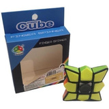 Cubo Mágico 2 Em 1 Finger Spinner Fanxin Magic Cube