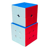 Cubo Magico 2x2+3x3 Profissional Speed Cube Zx