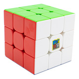 Cubo Mágico Magnético Profissional Moyu Rs3m Stickerless Cor Da Estrutura Colorido