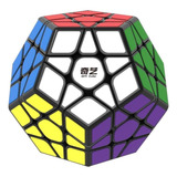 Cubo Mágico Profissional Megaminx Qiyi Qiheng Preto