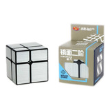 Cubo Mágico Profissional Mirror Prata 2x2x2 