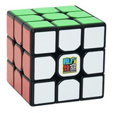 Cubo Mágico Profissional Moyu 3rs 3x3x3 Borda Preta B+ Cor Da Estrutura Colorido