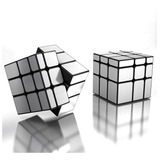 Cubo Mágico Profissional Yong Jun Toys Mirror Prata 