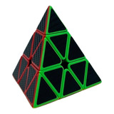 Cubo Magico Pyraminx Pirâmide Profissional Carbon Moyu