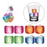 Cubos De Gelo Artificial Reutilizável Coloridos