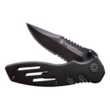 Cuchillo Plegable Smith & Wesson Acessórios Swa24s Negro