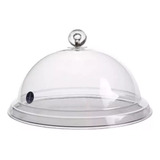 Cúpula Domo Tampa P/ Defumador À Frio Policarbonato 28x12cm