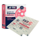 Curativo De Espuma M-tec Não Aderente 10x10cm Kit C/2 Un