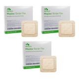 Curativo Mepilex Border Flex 7,5cmx7,5cm - 3 Unidades