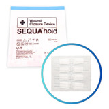 Curativo Ponto Falso Branco Sequa Skin Closure Pct Com 4un