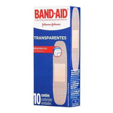 Curativos Band-aid Transparente Leve 10 E Pague 8