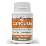 Cúrcuma Plus Suplemento Alimentar 60 Cápsulas Vitafor