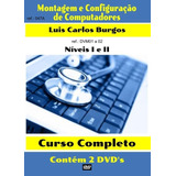 Curso Dvd Aula Físico,montagem E Configuração De Pc.2 Vol.
