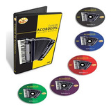 Curso Técnico De Acordeon Intermediário 5 Dvds - Original