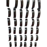Cx De Aliança 6mm Tradicional Preta Aço Inox 