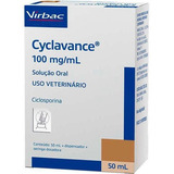 Cyclavance Para Caes 100mg/ml 50ml Virbac Líquido
