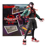 D4 Toys Sv Marvel Spider Man Miles Morales No Aranha Verso
