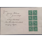 D5169 - Envelope Circulado Na Alemanha Em 1922 Com 4 Vezes S