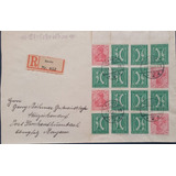 D5189 - Envelope Circulado Na Alemanha Em 1922 Com 4 Vezes S
