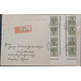 D5193 - Envelope Circulado Na Alemanha Em 1922 Com 4 Vezes S