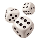 Dado 16mm Para Jogos De Mesa Tabuleiro Rpg - 200 Unidades